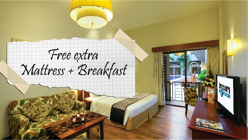 Room with Free Extra Mattress + Breakfast