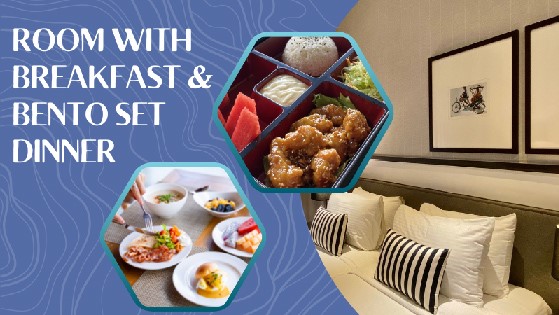 Room with Breakfast & Bento Set Dinner