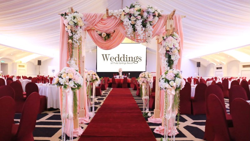 Wedding Receptions with Set / Buffet Menus