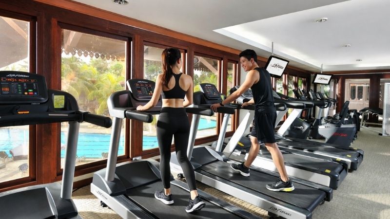 Gymnasium at Pulai Springs Resort